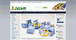 Desktop Screenshot of deovirarts.com